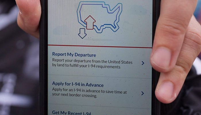 امریکا چھوڑنے والوں کیلئے ’سیلف ڈیپورٹیشن‘ ایپ لانچ