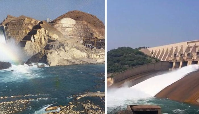 تربیلا، منگلا اور چشمہ کے آبی ذخائر میں پانی کی آمد، اخراج کی تازہ صورتحال