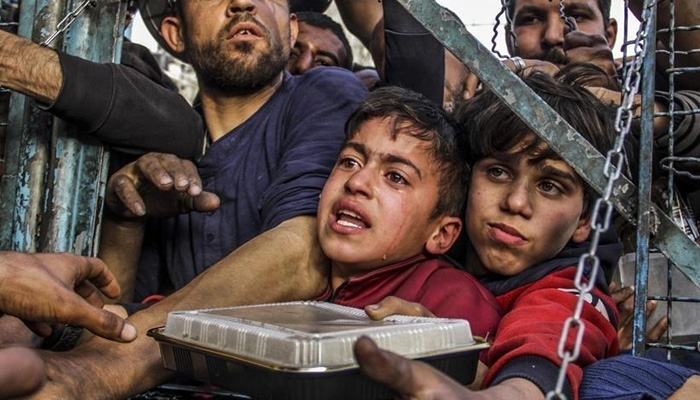 غزہ، بھوک سے 57 افراد شہید، مسلم ممالک نسل کشی ختم کروائیں، حماس