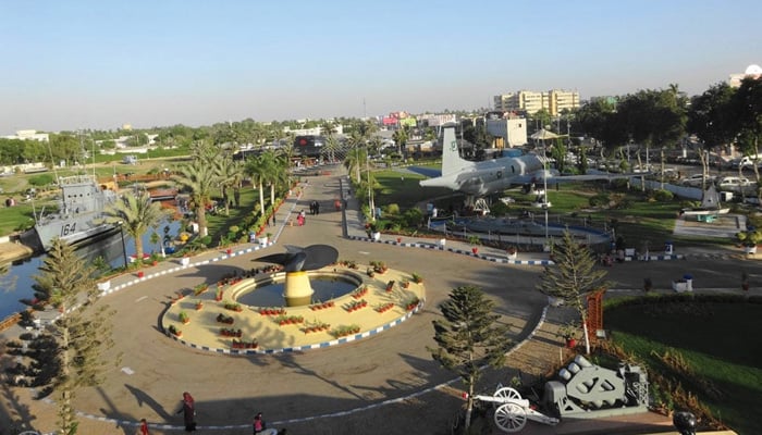 پاکستان میری ٹائم اپنے میوزیم میں رقص کرتا فوارہ نصب کرے گی