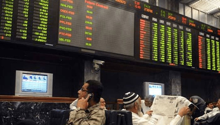 اسٹاک مارکیٹ، منافع کی خاطر فروخت کے دبائو سے مندی، 534 پوائنٹس کی کمی