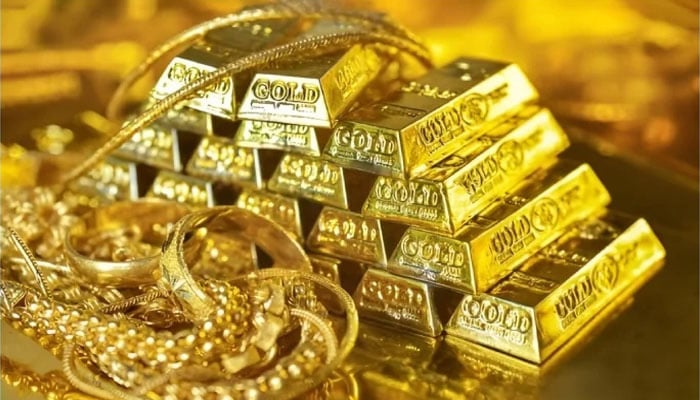 گولڈ مارکیٹ: سونا فی تولہ 3700 روپے مہنگا