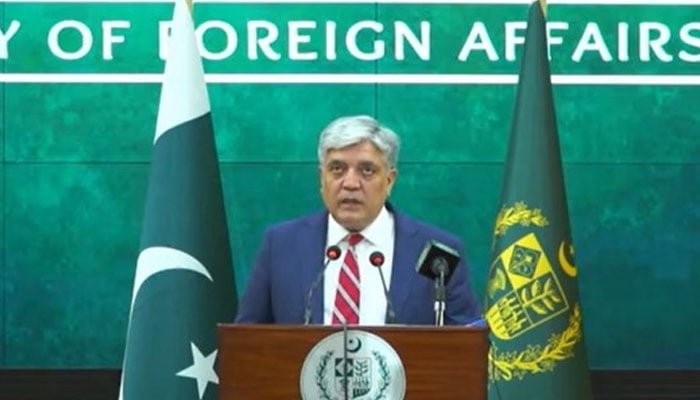 سندھ طاس معاہدے کی حفاظت کریں گے، بھارت غلط فہمی میں نہ رہے، جارحیت کی تو فیصلہ کن جواب دینگے، مودی کا بیان اشتعال انگیز جھوٹ، دفتر خارجہ
