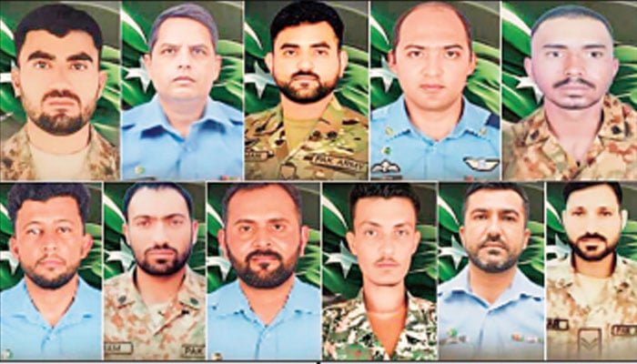 معرکہ حق کے دوران اسکواڈرن لیڈر سمیت 11 جوان اور 40 شہری شہید ہوئے، ISPR