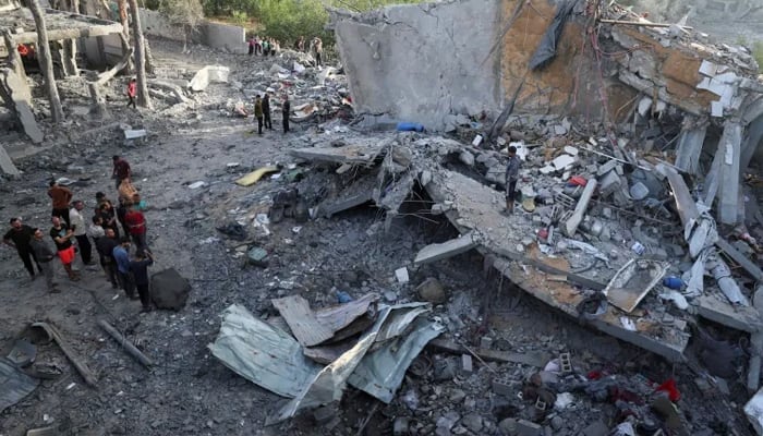 ٹرمپ کا دورہ مشرق وسطیٰ، اسرائیلی حملوں میں 22 بچوں سمیت 80 فلسطینی شہید