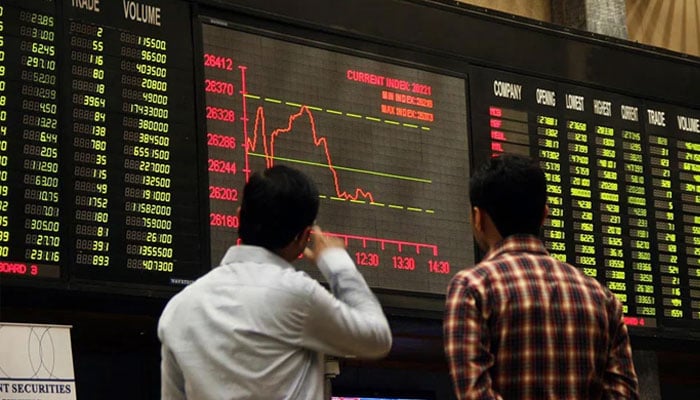 اسٹاک ایکسچینج، انڈیکس 1425 پوائنٹس کا اضافہ، نیا ریکارڈ قائم