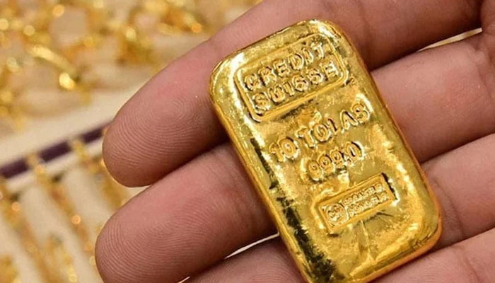 سونا فی تولہ 900 روپے مہنگا