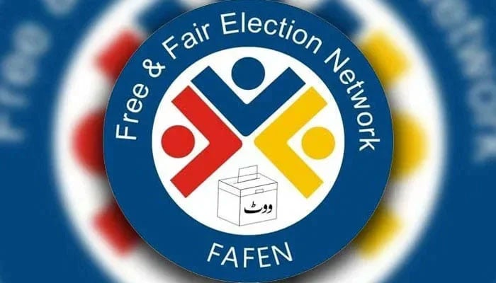 166 میں سے صرف 58 سیاسی جماعتوں کی ویب سائٹس فعال ہیں، فافن