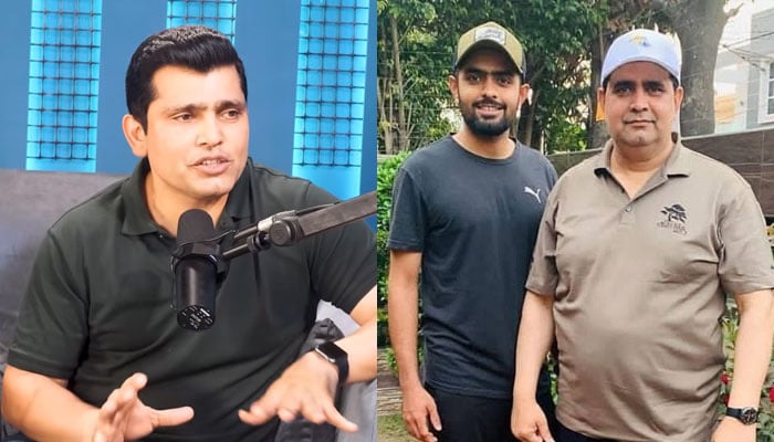 کامران اکمل اپنے چچا بابراعظم کے والد کو اپنی حدود میں رہنے کا مشورہ