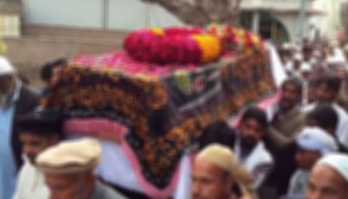 شہید پولیس اہلکار کی نماز جنازہ ادا