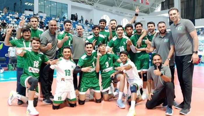 والی بال، پاکستان نے برانز میڈل جیت لیا
