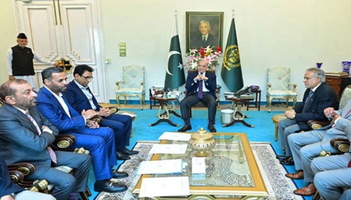 وزیر اعظم سے ایم کیو ایم کے وفد کی ملاقات، بجٹ تجاویز پر مشاورت