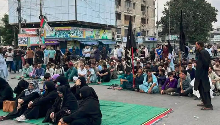 ایران پر اسرائیلی جارحیت کے خلاف ایم ڈبلیو ایم کے احتجاجی مظاہرے