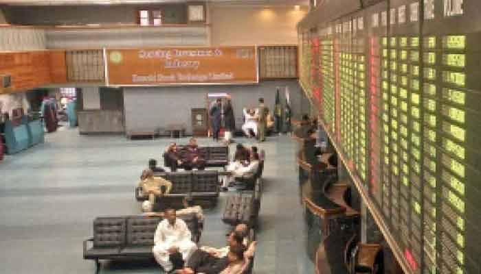 اسٹاک مارکیٹ، عالمی کشیدگی سے تیل کی قیمتوں میں اضافے کا خدشہ، 1505 پوائنٹس کی کمی