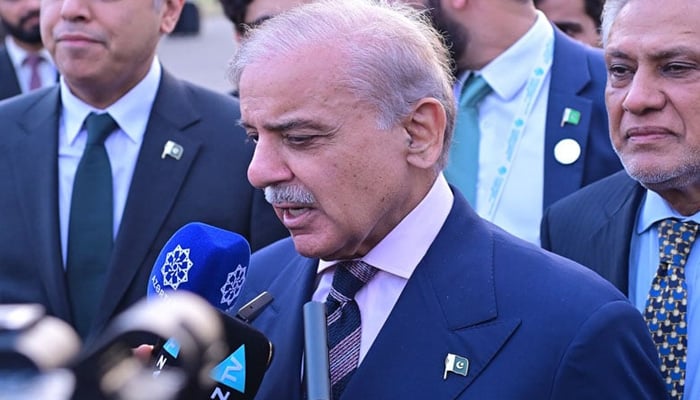 وزیراعظم کا علاقائی اتحاد پر زور، جغرافیائی و سیاسی عدم استحکام موسمیاتی تبدیلی سمیت چیلنجز سے نمٹنے کیلئے اشتراک کار ضروری، شہباز شریف