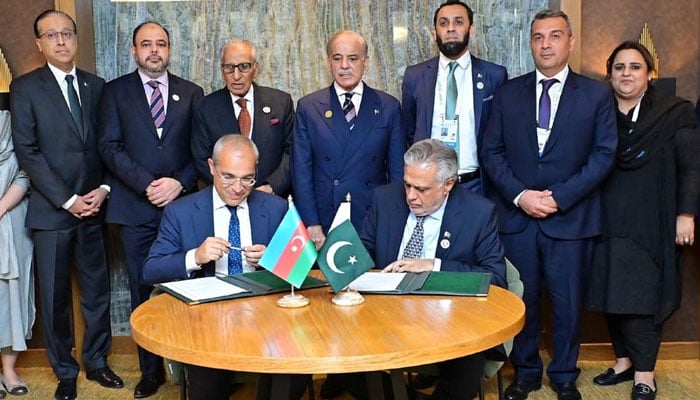 پاکستان آذربائیجان سرمایہ کاری میں بڑی پیش رفت؛ 2 ارب ڈالر کا معاہدہ