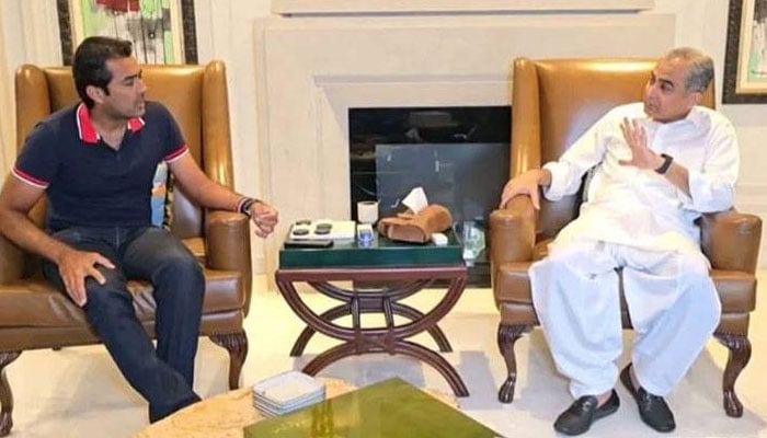 چیئرمین پی سی بی سے پاکستان ٹینس فیڈریشن کے صدر کی ملاقات
