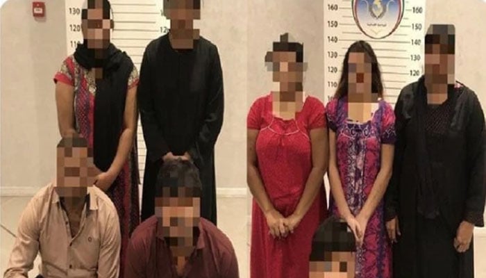 سعودی عرب؛ فحاشی کا اڈّہ چلانے کے الزام میں 12 غیر ملکی گرفتار