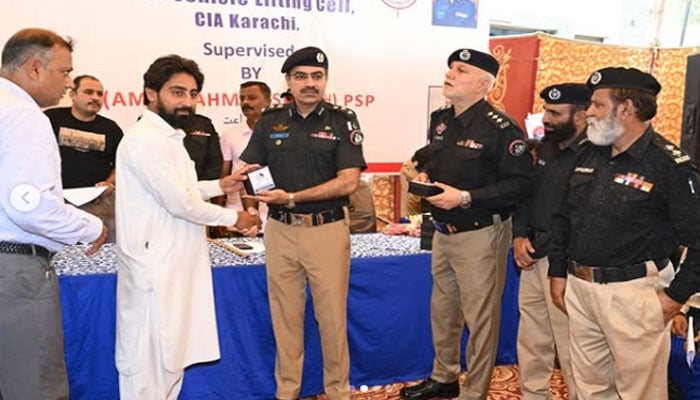 اینٹی وہیکل لفٹنگ سیل، 104 چوری شدہ گاڑیاں بازیاب کرکے اصل مالکان کے حوالے