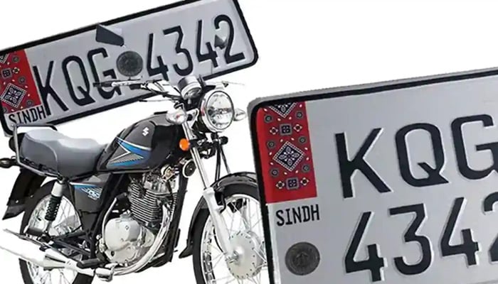 سیکیورٹی فیچر والی نمبر پلیٹوں کو نصب کرنے کی ڈیڈ لائن میں 31 اکتوبر تک کا اضافہ