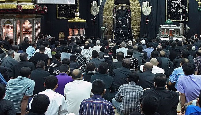 قائم علی جعفری کی رہائشگاہ پر مرثیہ