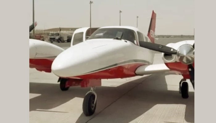 UAE میں چند ماہ سے پھنسا ایدھی فاؤنڈیشن کا ایئر ایمبولینس طیارہ پاکستان پہنچ گیا