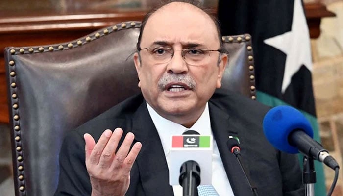 صدر کا بارشوں اور سیلاب سے قیمتی جانوں کے ضیاع پر اظہار افسوس