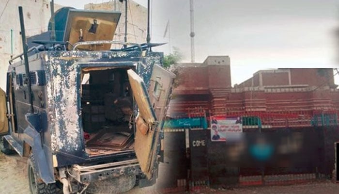لکی مروت میں بکتر بند گاڑی کے قریب دھماکہ، بنوں میں تھانے پر فائرنگ، دہشتگرد گرفتار