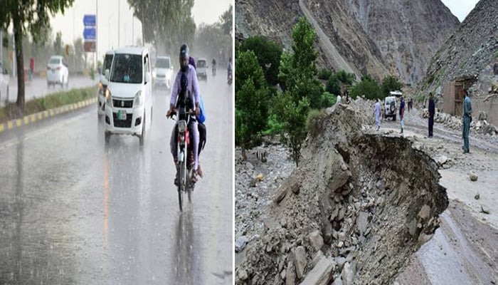 کل سے مزید بارشیں، لینڈ سلائیڈنگ اور نشیبی علاقے زیر آب آنے کا خدشہ