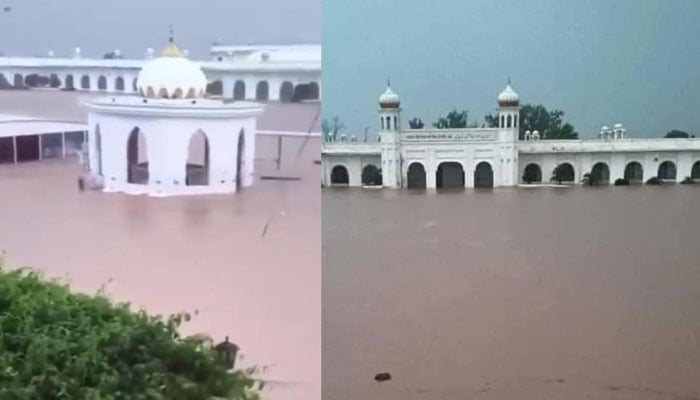 کرتارپور زیر آب، بند اڑا دیا گیا، پنجاب کے 8 اضلاع میں فوج کی امدادی کارروائیاں، 2 مقامات پر شگاف ڈال دیئے گئے، سندھ میں بھی سیلاب کا خطرہ
