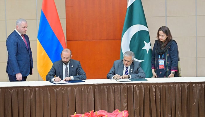 پاکستان اور آرمینیا کے مابین باضابطہ طور پر سفارتی تعلقات قائم