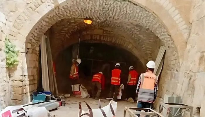 مسجد اقصیٰ کے نیچے اسرائیل کی خفیہ کھدائی، فلسطینی حکام کا سخت ردِعمل