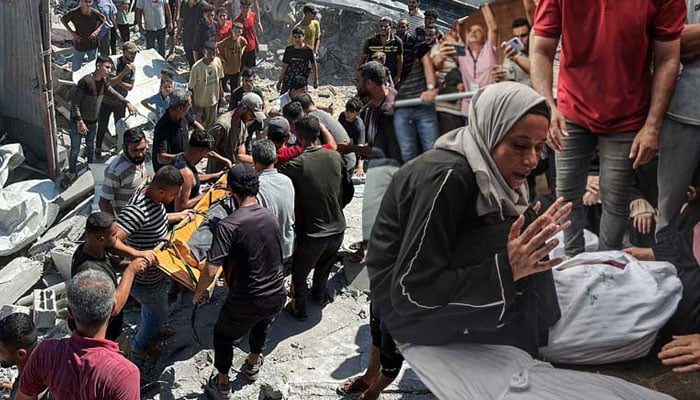غزہ میں گھروں، اسکولوں اور خیموں پر اسرائیل کے حملوں میں تیزی، مزید 21 فلسطینی شہید