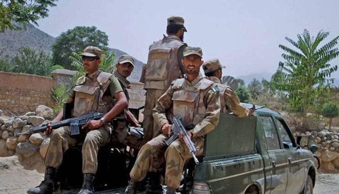 خضدار میں آپریشن، فتنہ الہندوستان کے 5 دہشتگرد ہلاک، بھاری اسلحہ برآمد