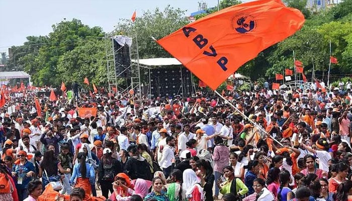 دہلی یونیورسٹی طلباء یونین الیکشن میں آر ایس ایس سے منسلک طلبہ تنظیم کامیاب