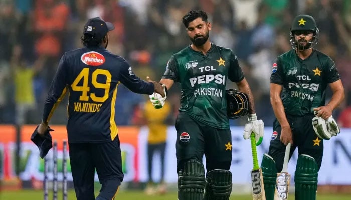 ایشیا کپ سپر فور، پاکستان دلچسپ مقابلے میں سری لنکا پر غالب، حسین طلعت میچ کے ہیرو