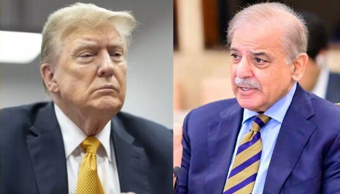 صدر ٹرمپ اور شہباز شریف کا ایک ہی ہوٹل میں قیام