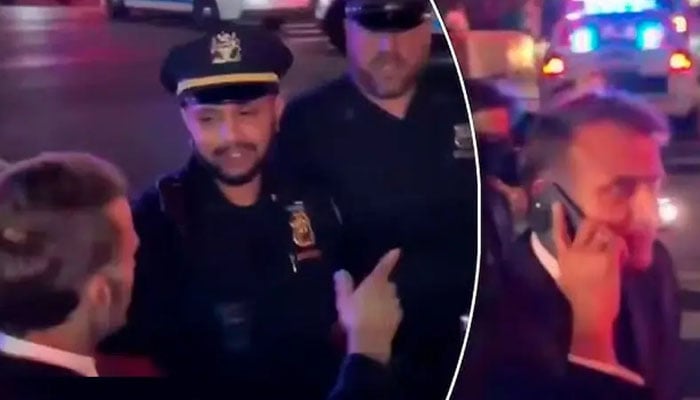 نیویارک میں فرانسیسی صدر کو خفت کا سامنا، پولیس نے سڑک پر روک لیا