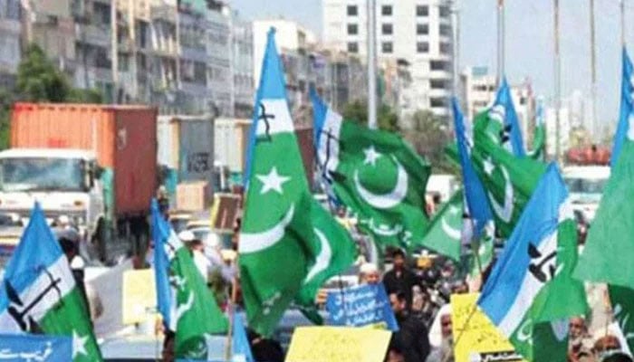جماعت اسلامی کا گلوبل صمود فلوٹیلا پر اسرائیلی حملے کے خلاف مظاہرہ