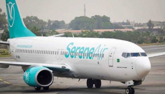 قابل پرواز طیارہ نہ ہونے پر سیرین ایئر کا فضائی آپریشن معطل