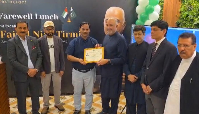 شارجہ، پاکستانی سفیر کی پاکستان، روس اور متحدہ عرب امارات کے درمیان بزنس فورم بنانے کی تجویز