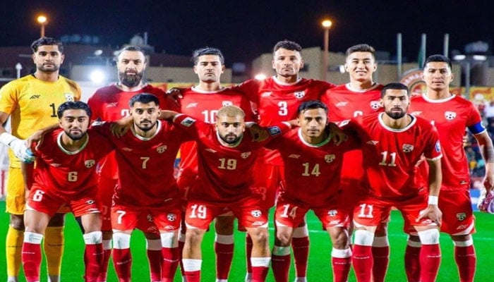 ویزہ مسائل حل، افغان فٹبال ٹیم کی آمد، پاکستان سے آج مقابلہ