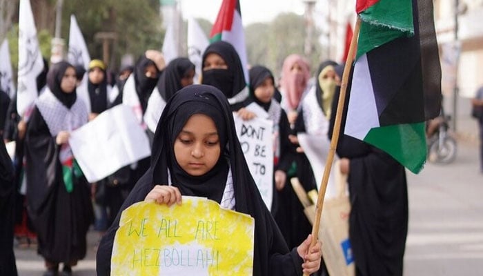 تحریک بیداری امت کے تحت کراچی سمیت ملک بھر میں یکجہتی غزہ مارچ کا انعقاد