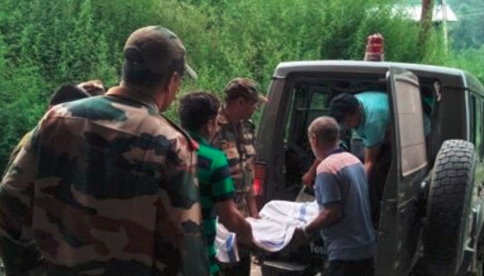مقبوضہ کشمیر میں لاپتا 2 بھارتی فوجیوں کی لاشیں برآمد