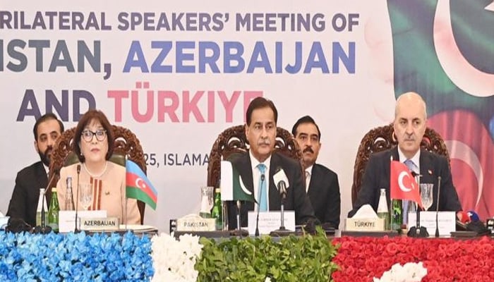امن علاقائی سالمیت اور استحکام کیلئے مشترکہ کوششیں ترقی و خوشحالی کا پیش خیمہ ثابت ہوں گی، سہ فریقی اسپیکرز کانفرنس ختم