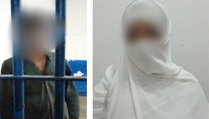 خنجر کے زور پر معمر خاتون سے ڈکیتی کرنے والی ماسی ساتھی سمیت گرفتار