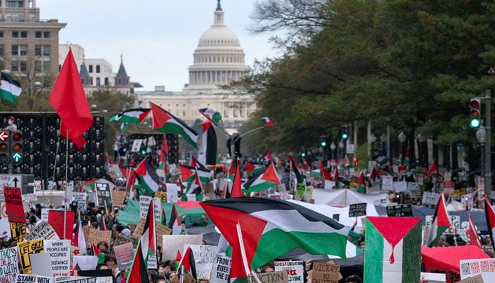 امریکی عوام کی اکثریت فلسطینی ریاست تسلیم کرنے کے حق میں، سروے
