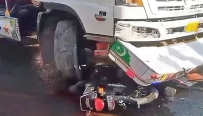 شہر میں واٹر ٹینکر کی ٹکر سے ایک اور شہری جاں بحق
