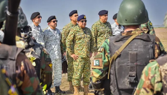 سر کریک سے جیوانی تک اپنی سمندری سرحدوں کا دفاع کرنا جانتے ہیں، نیول چیف