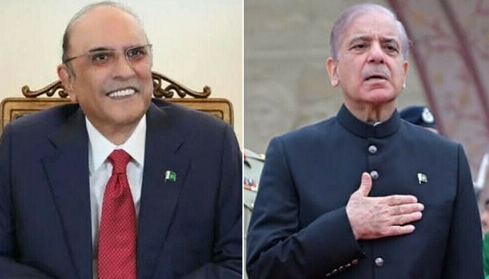 صدر آصف علی زرداری اور وزیراعظم شہباز شریف نے کتنے غیرملکی دورے کئے؟